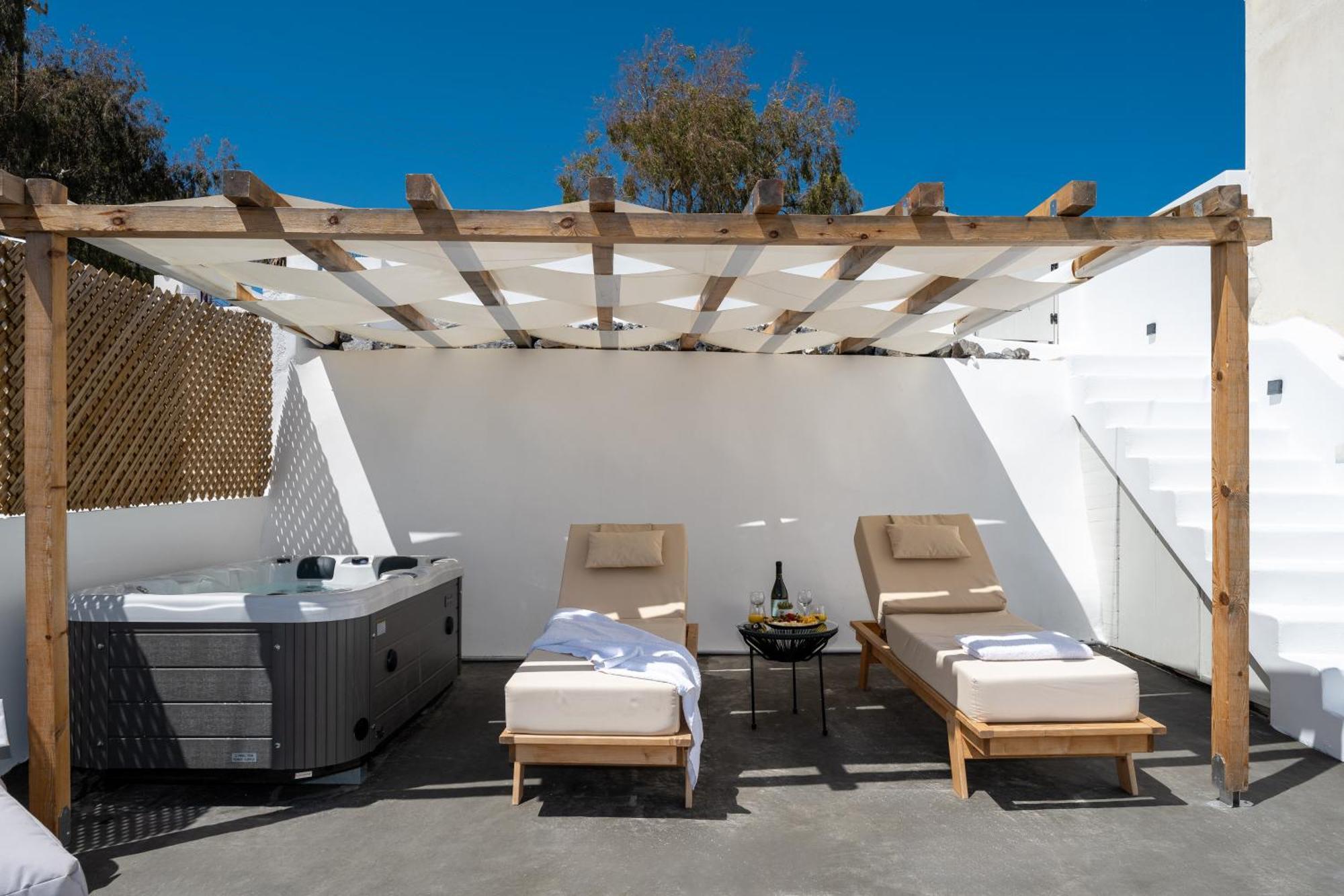 Angeleve Villa With Private Jacuzzi Fira  Exterior foto